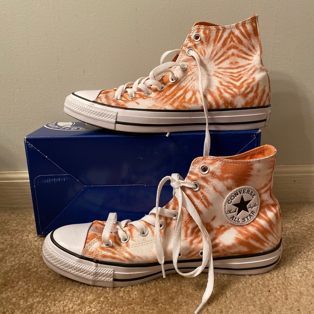 Customized high top Converse